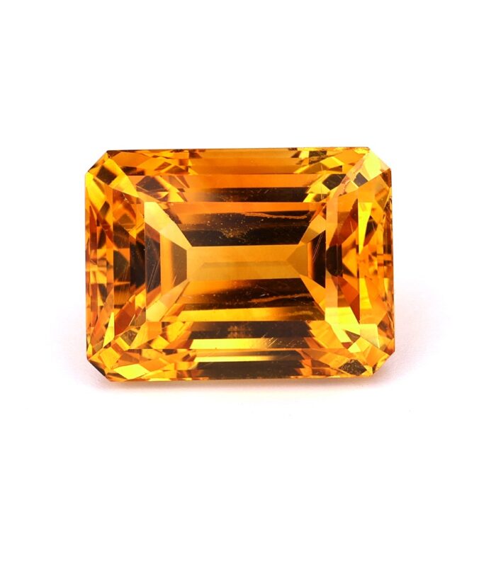 9.21 ct. Yellowish Orange Quartz