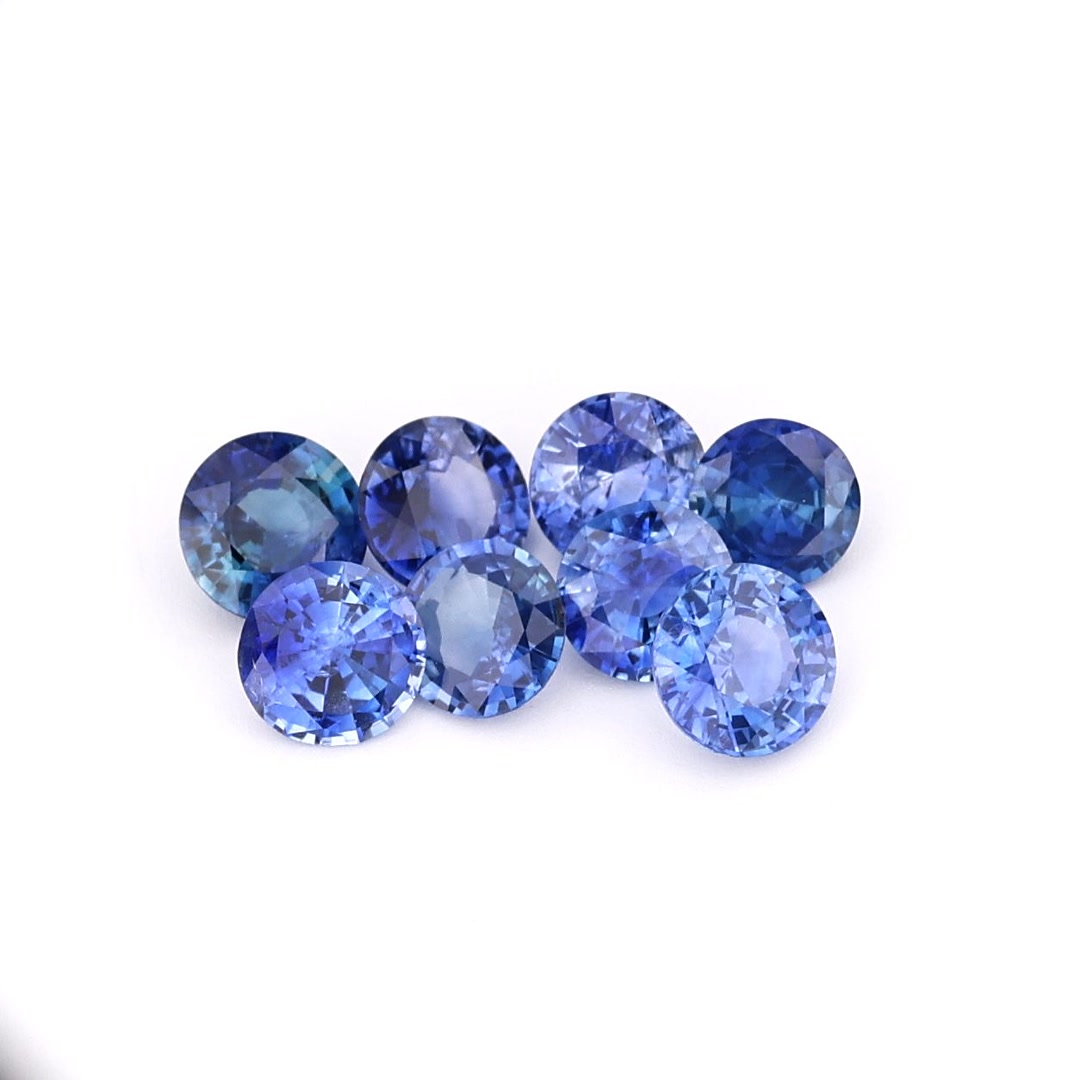 3.31ct. Blue Sapphires