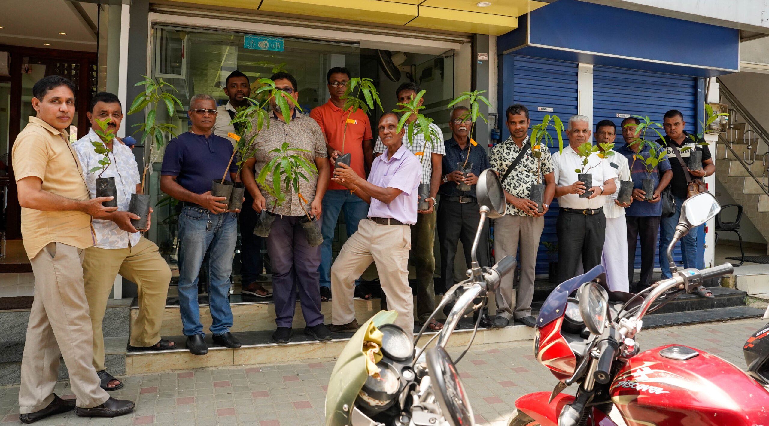 Reforestation initiative in Ratnapura, Sri Lanka