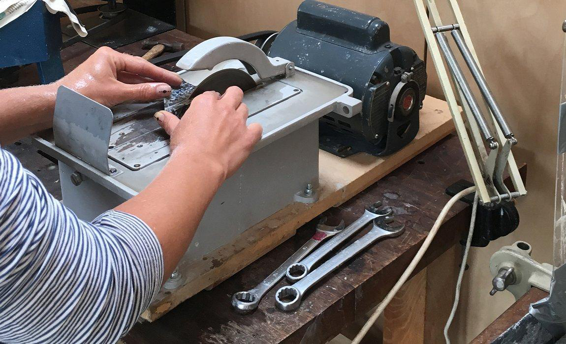 Youth lapidary training in Australia