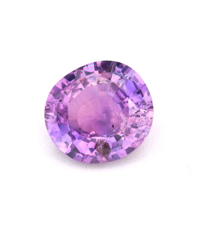0.82ct. Unheated Violet Sapphire